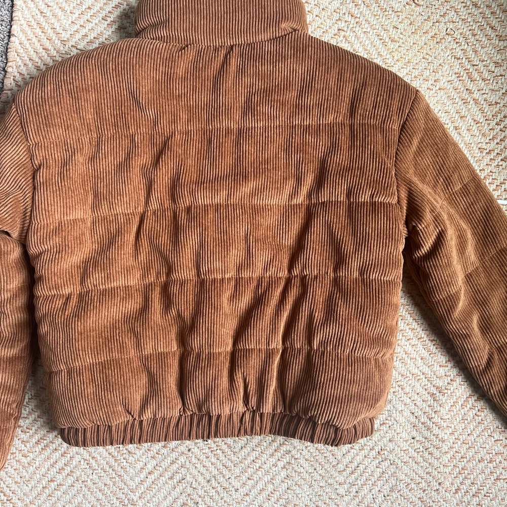 Ashley By 26 International Tan Corduroy Jacket - Picture 2 of 4